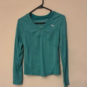 adidas Women's Teal Long Sleeve Tee